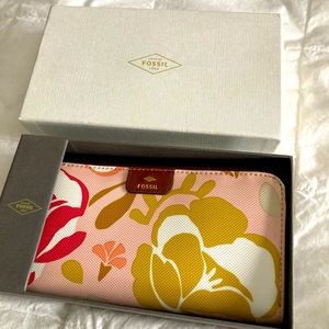 Fossil Floral Wallet
